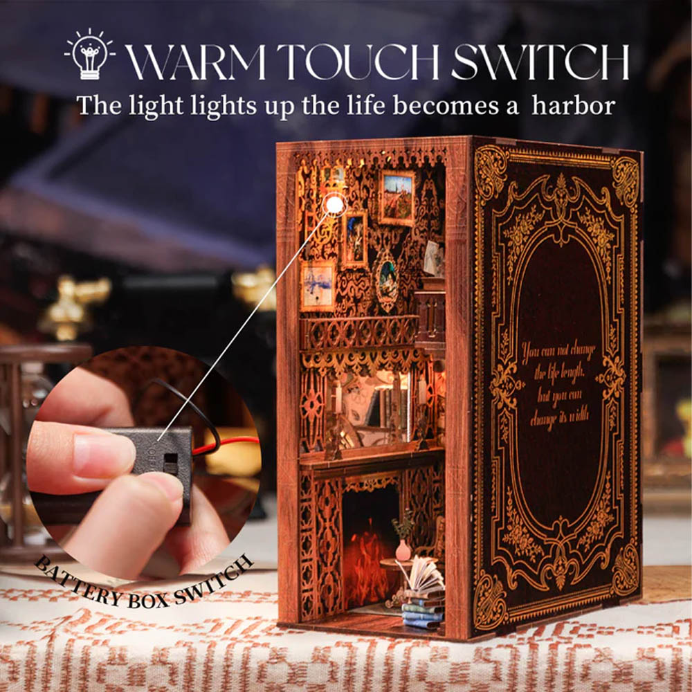 DIY Book Nook Kit - Eternal Bookstore