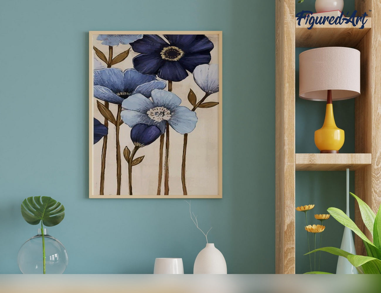 Paint by numbers Orchid - Rolled canvas
