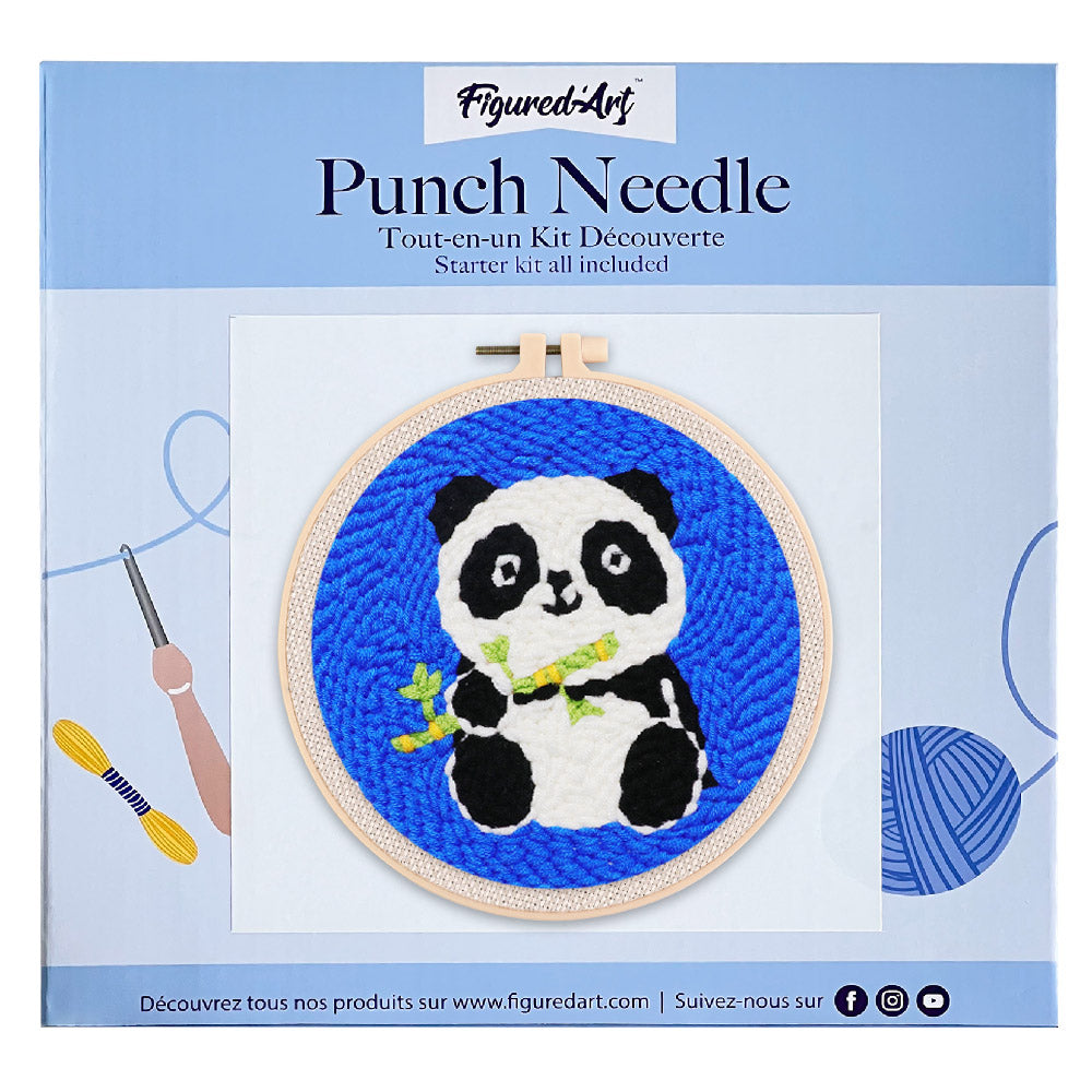 Punch Needle Kit - Baby Panda