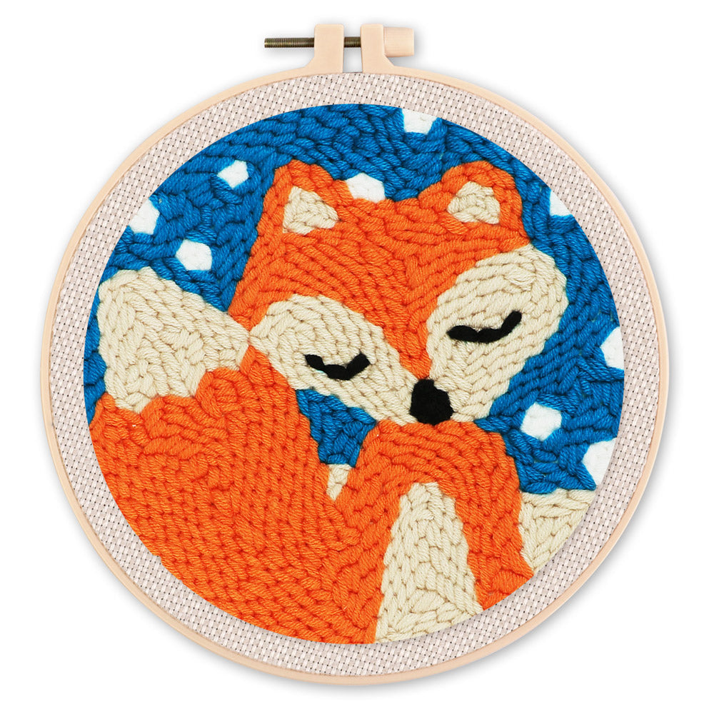 Punch Needle Kit - Fox in the Snow