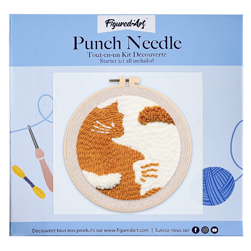 Punch Needle Kit - Cats