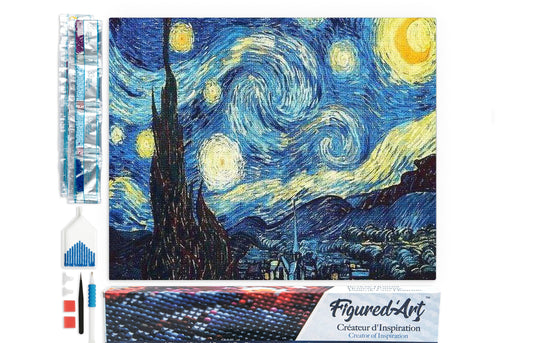 Diamond Painting - Starry Night - 40x50cm Rolled canvas