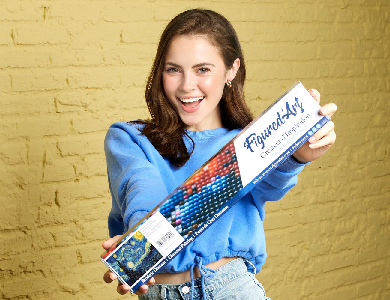 Diamond Painting - Starry Night - 40x50cm Rolled canvas