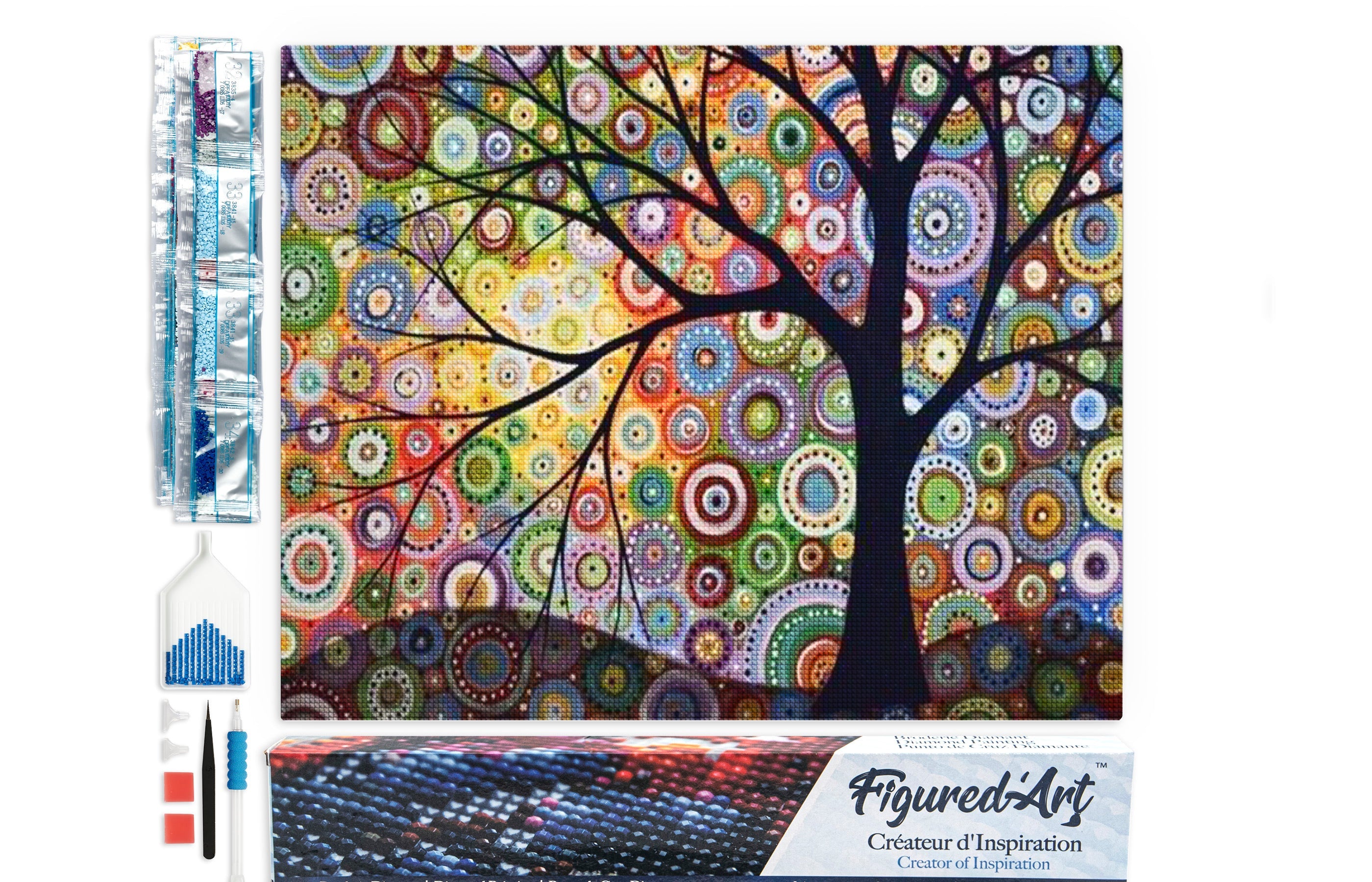 Diamond Ridge Canvas Diamond painting - rolled canvas - B2B price – Figured'Art UK - B2B