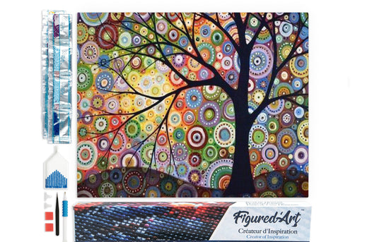 Diamond Painting - Tree of Life - 40x50cm Rolled canvas