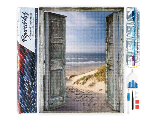 Diamond Painting - Gateway to the Beach - 40x50cm Rolled canvas