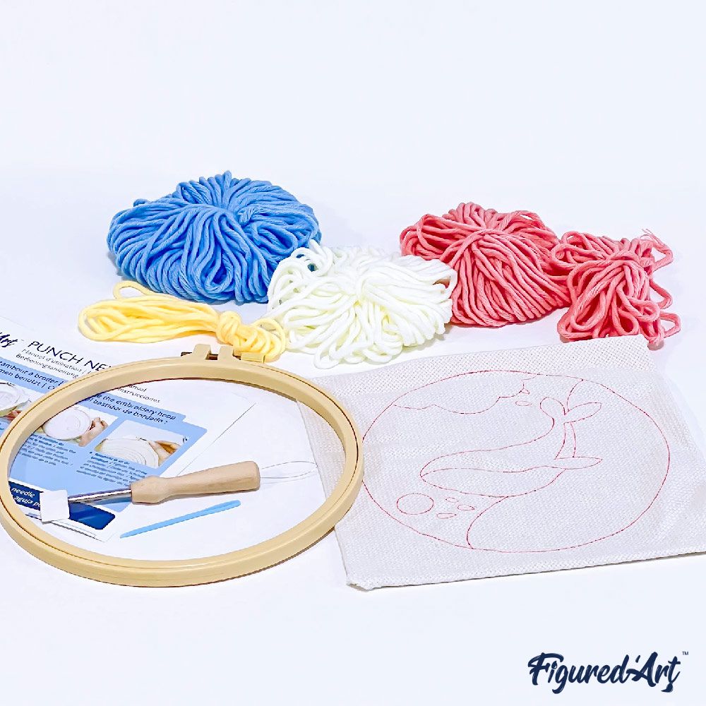 Punch Needle Kit - Surprised