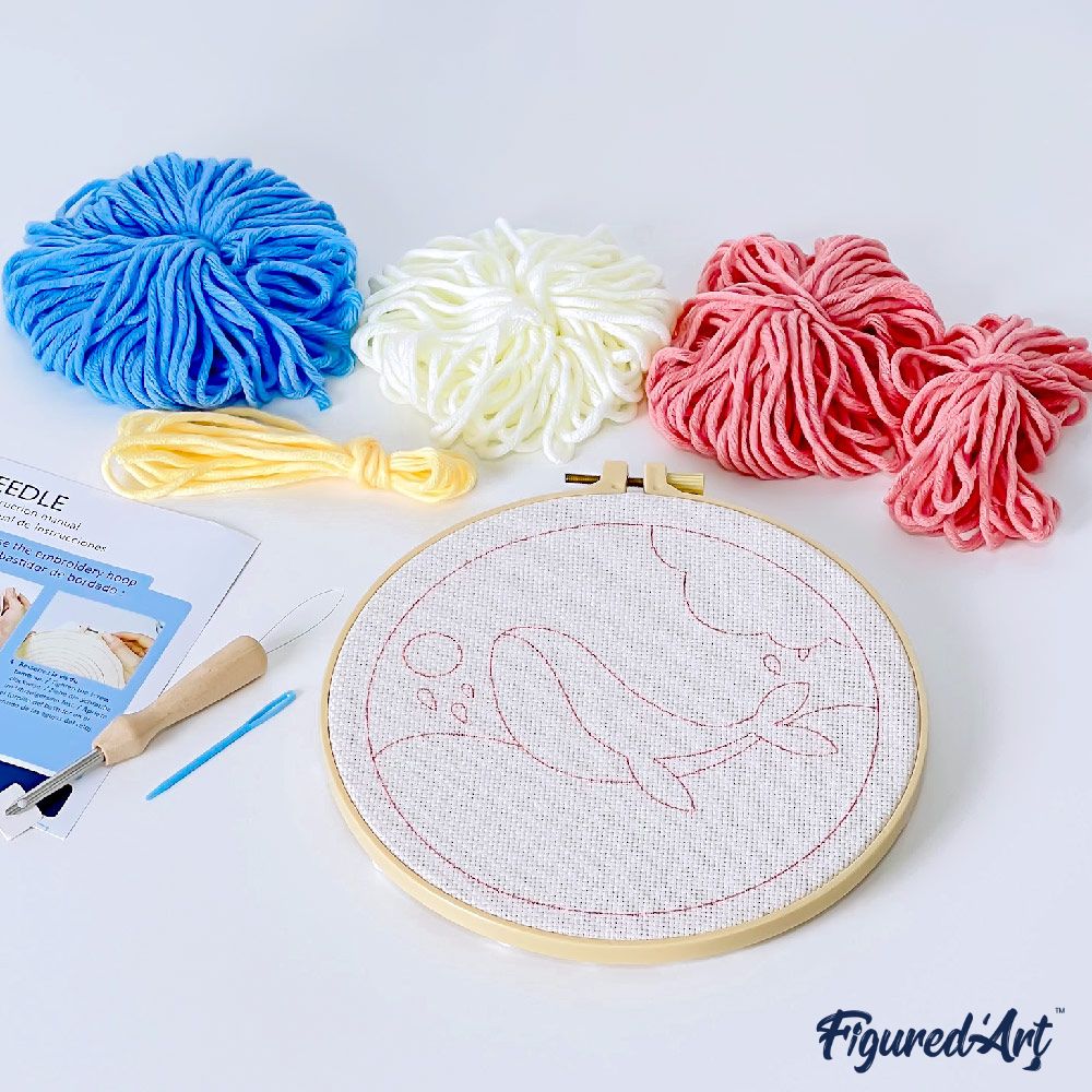 Punch Needle Kit - Rainbow